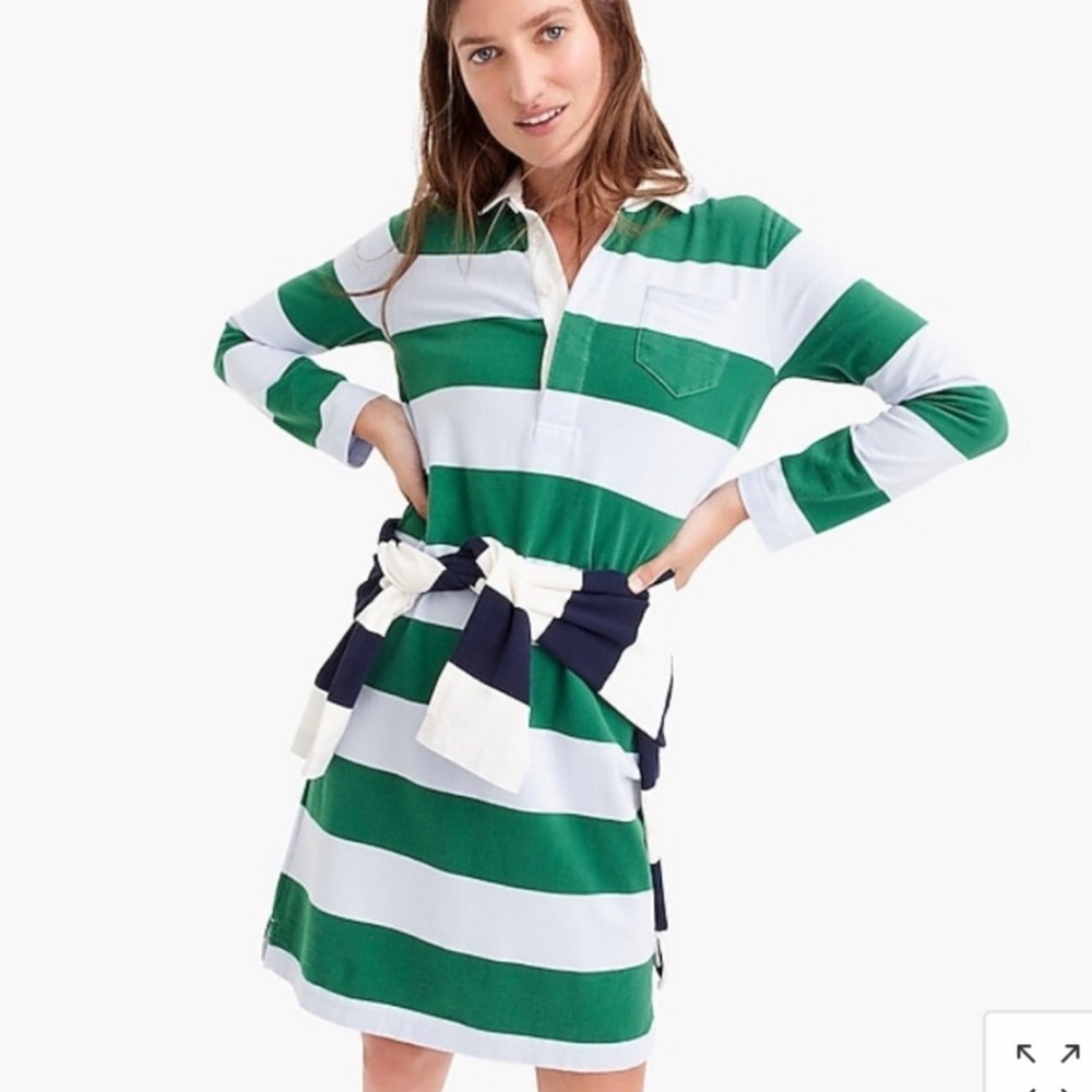 J. Crew 1984 Rugby Shirt Dress